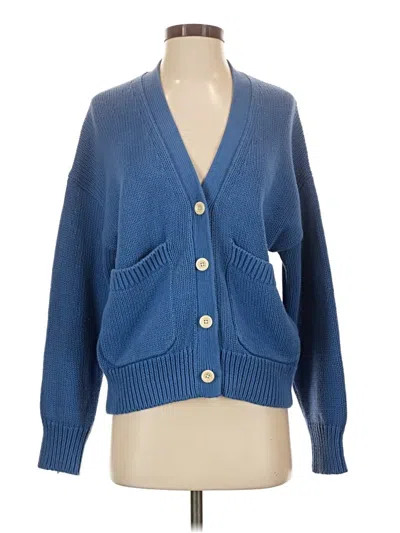 Pre-owned Alex Mill Cardigan Sweater In Blue