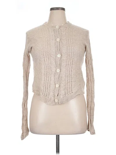 Pre-owned Alex Mill Cardigan Sweater In Tan