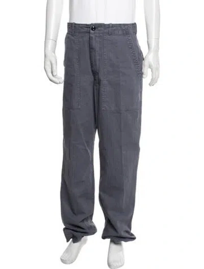 Pre-owned Alex Mill Cargo Pants In Blue