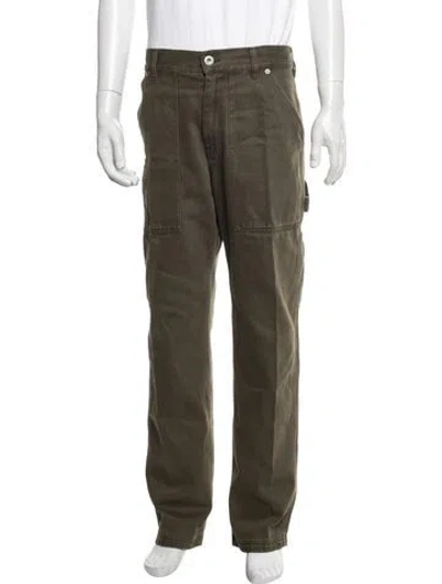 Pre-owned Alex Mill Cargo Pants In Green