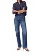 Alex Mill Carla High Rise Straight Jean In Vintage Dark Indigo In Multi