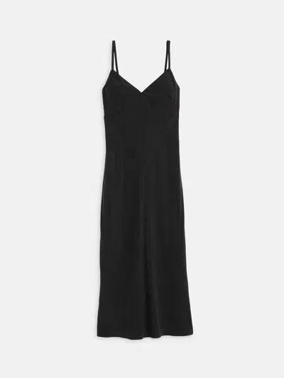 Alex Mill Carly Cami Dress In Cupro In Black