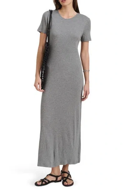 Alex Mill Carolyn Fine Rib Dress In Gray