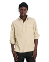 Alex Mill Popover Shirt In Fine Wale Corduroy In White