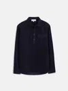 Alex Mill Carter Popover Shirt In Fine Wale Corduroy In Navy