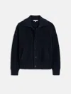 Alex Mill Casey Cardigan Jacket In Merino Wool In Blue