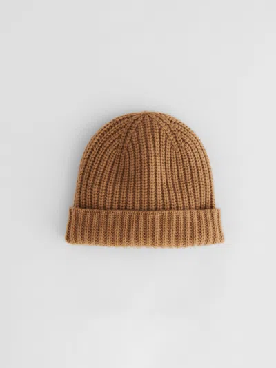 Alex Mill Cashmere Beanie In Camel