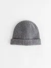 Alex Mill Cashmere Beanie In Heather Gray