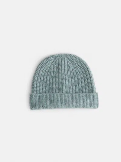 Alex Mill Cashmere Beanie In Lagoon