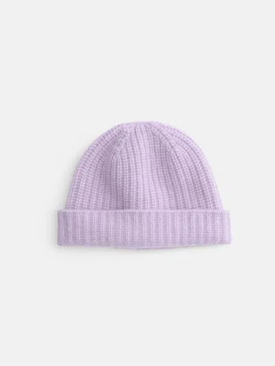 Alex Mill Cashmere Beanie In Lilac