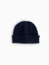 Alex Mill Cashmere Cable Beanie In Navy