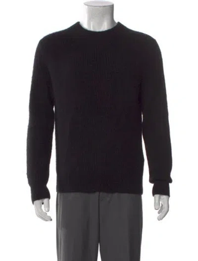 Pre-owned Alex Mill Cashmere Crew Neck Pullover In Black