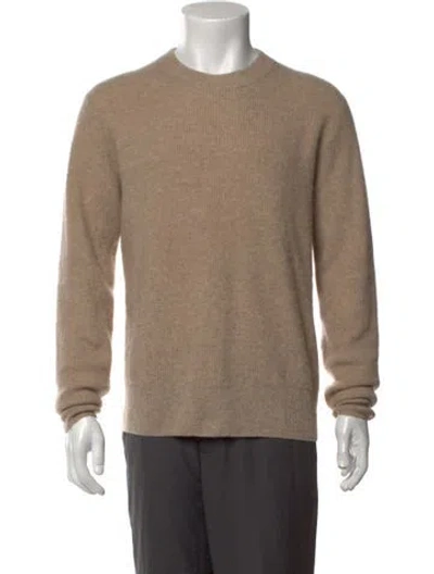 Pre-owned Alex Mill Cashmere Crew Neck Pullover In Neutrals