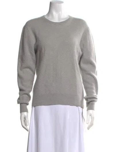 Pre-owned Alex Mill Cashmere Crew Neck Sweater In Gray