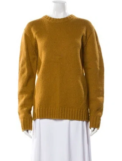 Pre-owned Alex Mill Cashmere Crew Neck Sweater In Neutral