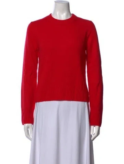 Pre-owned Alex Mill Cashmere Crew Neck Sweater In Orange