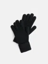 Alex Mill Cashmere Knit Gloves In Black