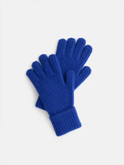 Alex Mill Cashmere Knit Gloves In Brown