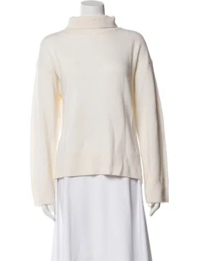 Pre-owned Alex Mill Cashmere Mock Neck Sweater In Neutral