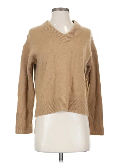 Pre-owned Alex Mill Cashmere Pullover Sweater In Brown