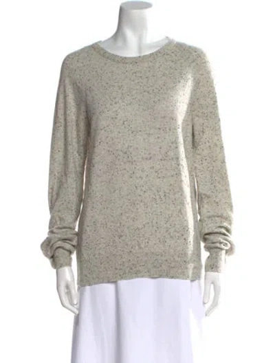 Pre-owned Alex Mill Cashmere Scoop Neck Sweater In Gray