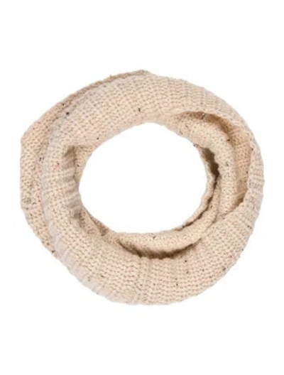 Pre-owned Alex Mill Cashmere Solid Scarf In Neutral