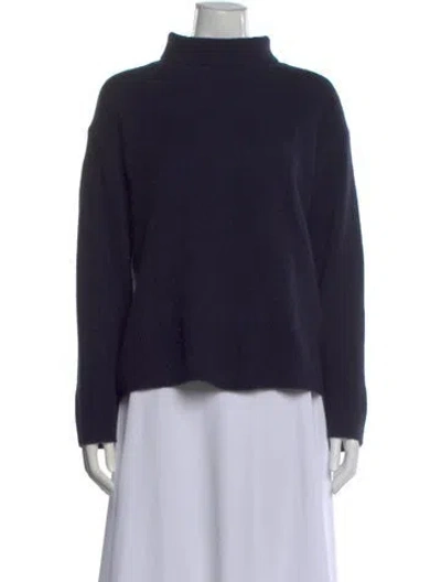 Pre-owned Alex Mill Cashmere Turtleneck Sweater In Blue
