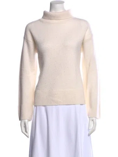 Pre-owned Alex Mill Cashmere Turtleneck Sweater In Neutral