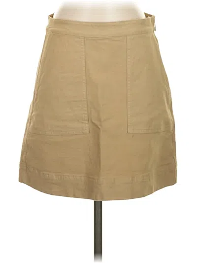 Pre-owned Alex Mill Casual Skirt In Tan