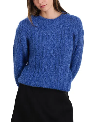 ALEX MILL CATSKILL CABLE KNIT SWEATER