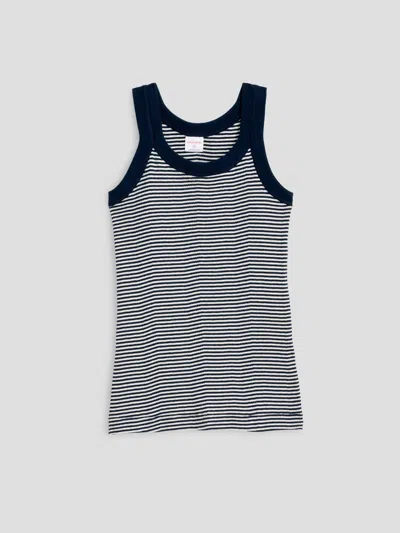 Alex Mill Cavan & Co. Heritage Tank In Navy/natural