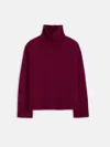 Alex Mill Cecile Turtleneck In Cashmere In Barolo