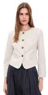 Alex Mill Celeste Jacket Sand In White