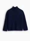 Alex Mill Charley Rib Sweater In Dark Navy