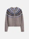 Alex Mill Charlotte Fairisle Sweater In Wool In Multi