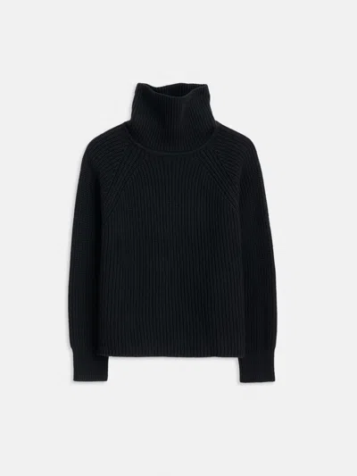 Alex Mill Chelsea Turtleneck In Cotton Cashmere In Black