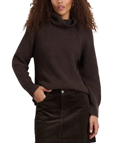 Alex Mill Chelsea Turtleneck Sweater In Chocolate