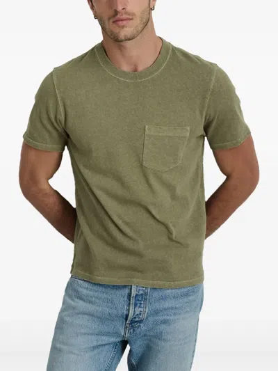 Alex Mill Chest-pocket T-shirt In Green