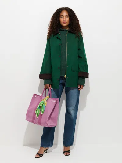 Alex Mill Chiltern Street Jacket In Waxed Cotton In Green