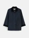 Alex Mill Chiltern Street Jacket In Waxed Cotton In Navy