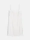 Alex Mill Chloe Dress In Linen In White