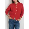 Alex Mill Nico Cardigan In Cotton In Marmalade