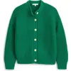 Alex Mill Chunky Cotton Cardigan In Verdant Green