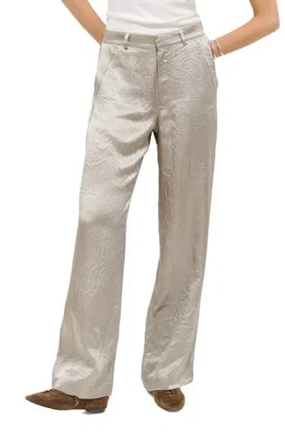 Alex Mill Claire High Waist Wide Leg Pants In Paloma