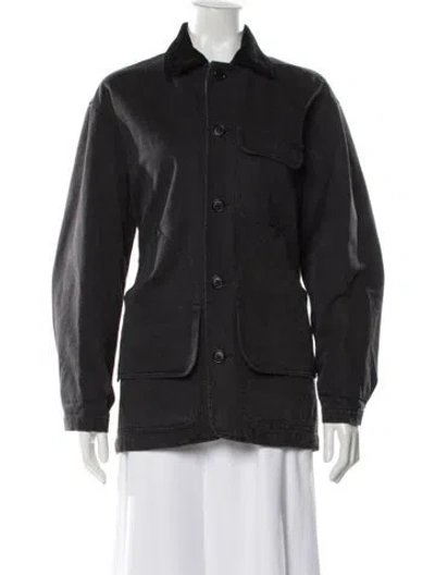 Pre-owned Alex Mill Coat In Gray