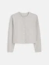 Alex Mill Coco Sport Cardigan Heather Grey In Gray