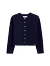 Alex Mill Coco Sport Cardigan In Blue
