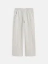 Alex Mill Madeline Pleat Trouser In Twill In White