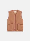 Alex Mill Coldbreaker Standard Vest In Brown