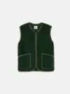 Alex Mill Coldbreaker Standard Vest In Green